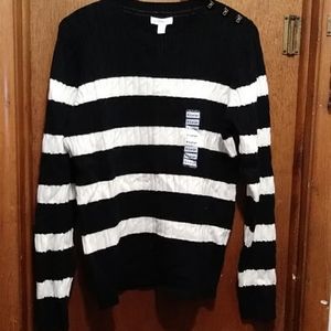 Charter Club striped sweater
